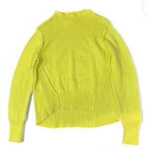 Current/Elliott Vibrant Yellow Women's Mock Neck Sweater size 2